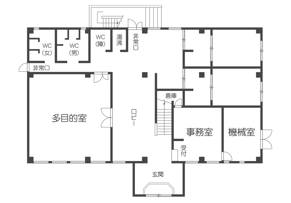 1階フロアマップ