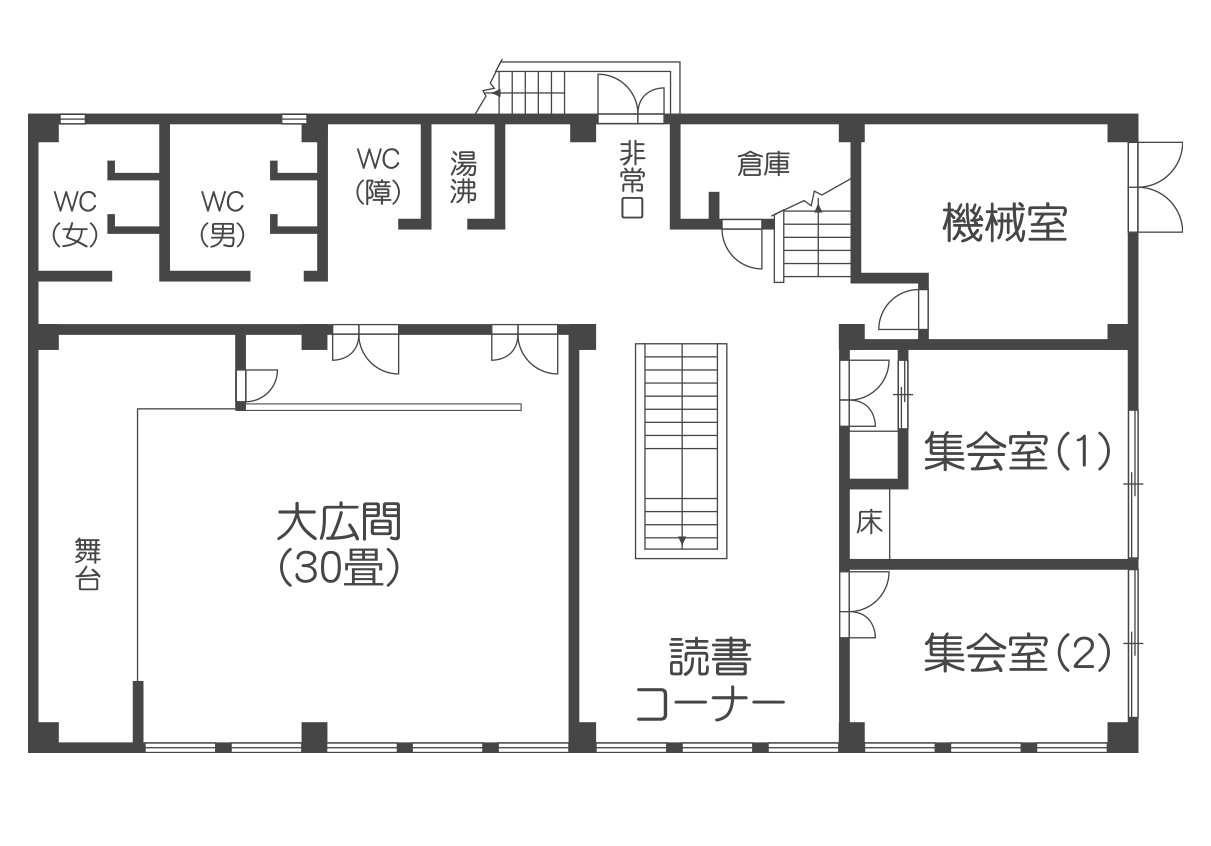 2階フロアマップ