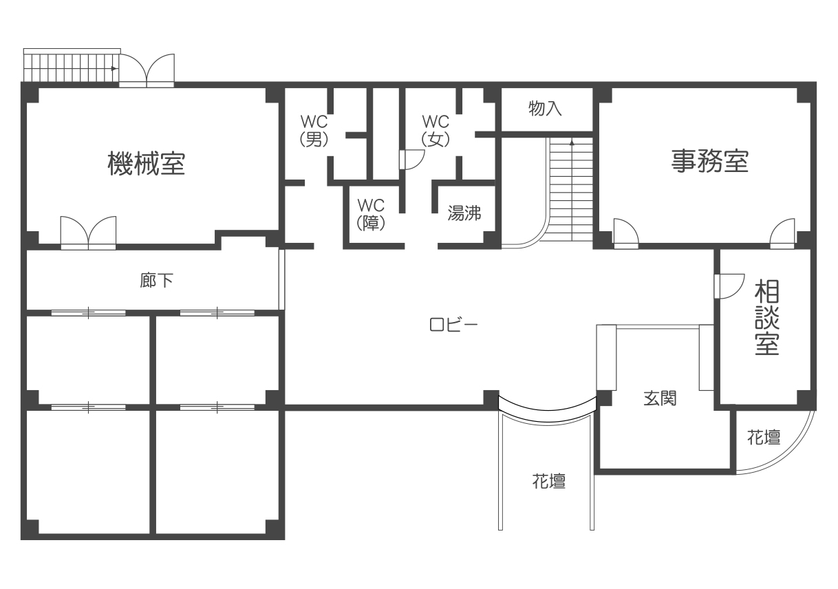 1階フロアマップ