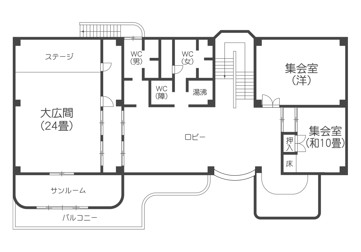 2階フロアマップ